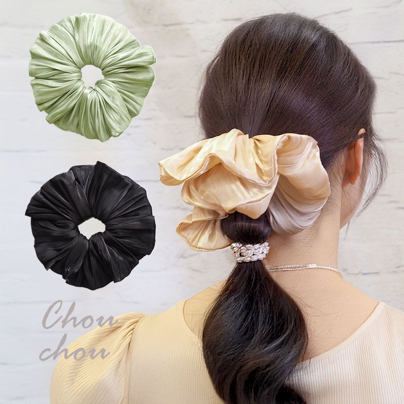 BELLA Big シュシュ キャメル 新品未開封 ヘアゴム　ヘアアクセサリー 楽天市場】【メール便送料無料】シュシュ 大きめ ビッグ ボリューム