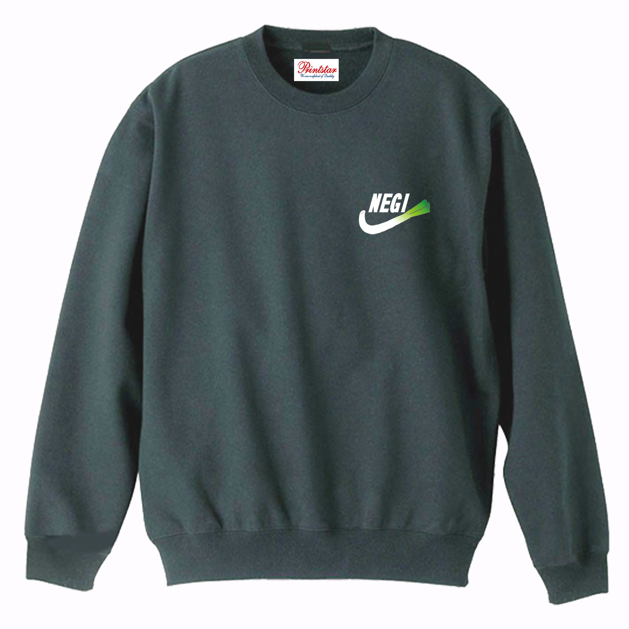 楽天市場】［NEGI］ 8.4oz バックプリントねぎトレーナー おもしろいT