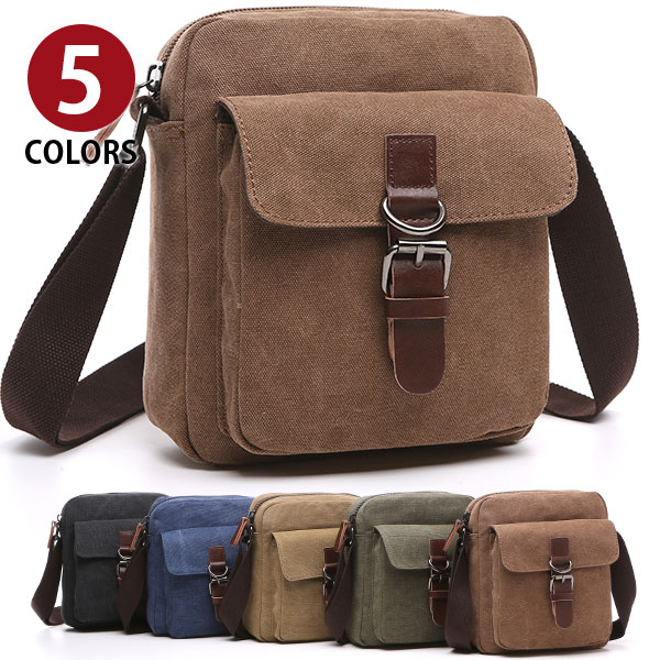 【お買い物マラソンセール中】店長オススメ MY BAG ショルダーバッグ 大きめ キャンバス 帆布 メンズ 斜めがけ 肩掛け 自転車 鞄かばん 通学 通勤 メッセンジャーバッグ 新生活 父の日 誕生日 クリスマス 実用的 ギフト プレゼント 19110
