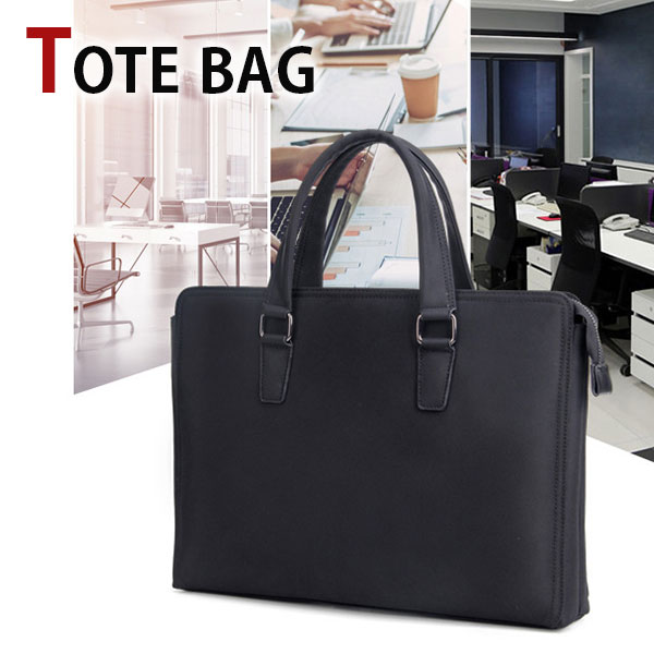 【お買い物マラソンセール中】MY BAG 店長オススメ トートバッグ ビジネスバッグ メンズ パソコンバッグ 今季新作 耐久性 高級防水ナイロン 男性 手提げ 自転車鞄かばん A4書類鞄 通勤 通学 ブラック 黒 新生活 父の日 誕生日 クリスマス 実用的 ギフト プレゼント
