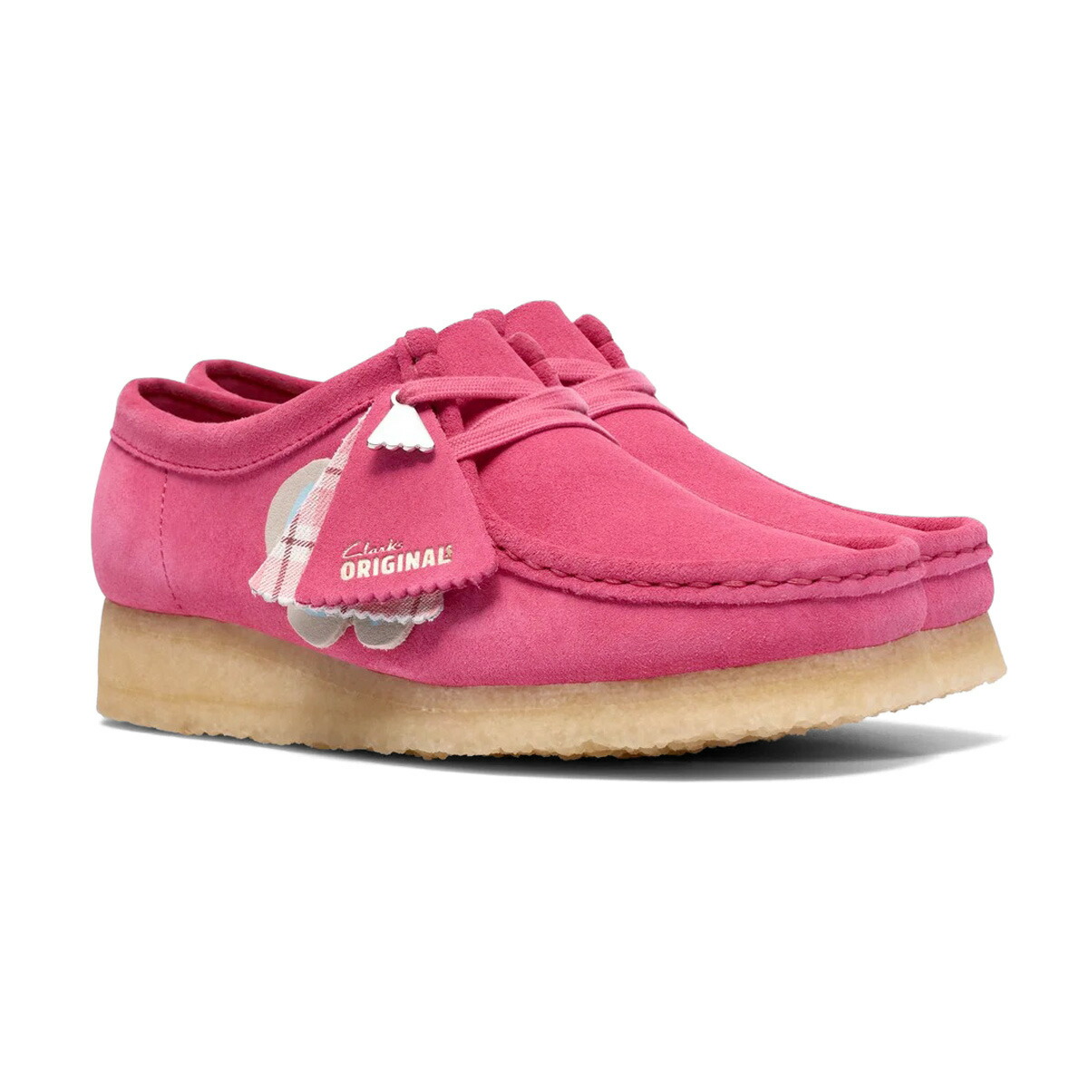 Clarks クラークス スニーカー 表どおり スケーター Wallabee. Pink Interest 26186511