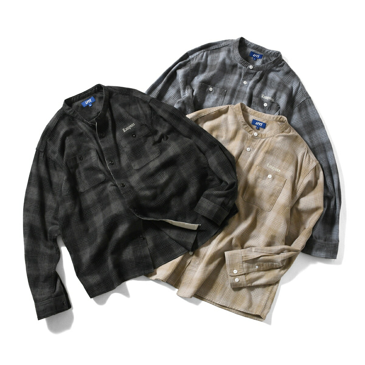 楽天市場】LFYT ラファイエット エルエフワイティー フランネルシャツ