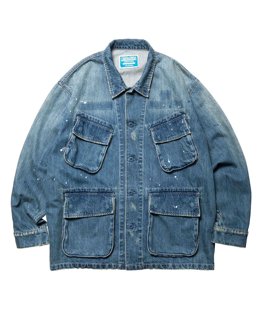 Liberaiders リベレイダーズ DENIM COMBAT JACKET デニムジャケット 770102503｜ラファイエット店