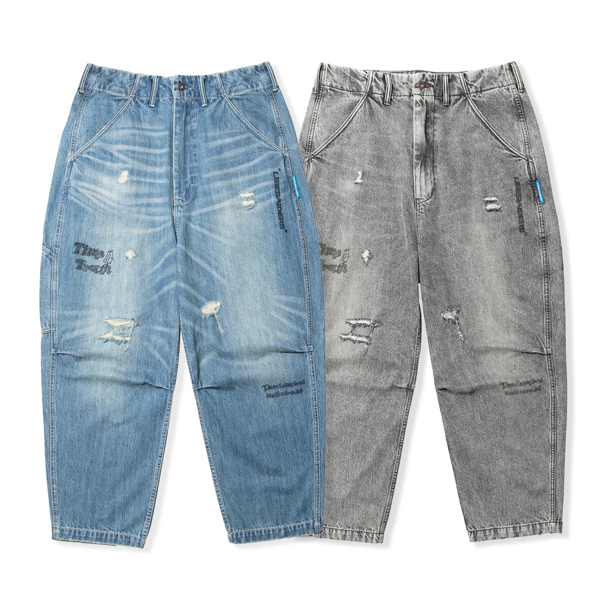 楽天市場】Liberaiders リベレイダース DENIM PAINTER SARROUEL PANTS 