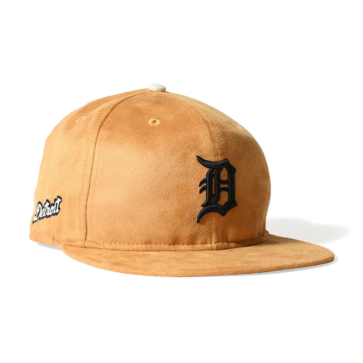 NEW ERA ニューエラ キャップ ストリート ファッション ダンサー ロゴ DETROIT TIGERS CO 59FIFTY SB SUEDE CAMEL 14881984