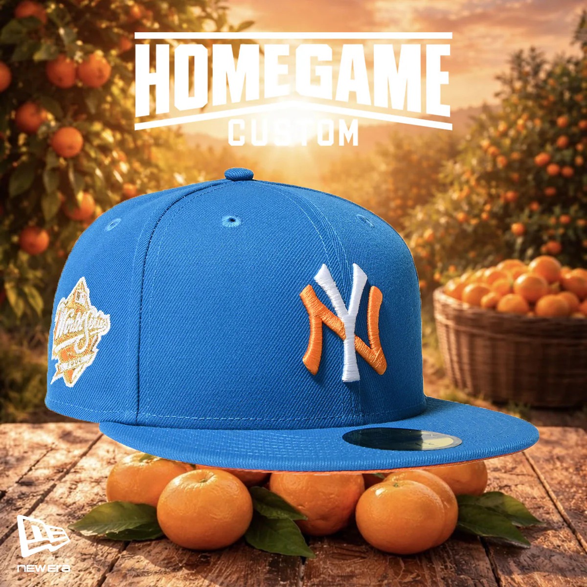 NEW ERA ニューエラ キャップ ストリート スケーター NEW YORK YANKEES CO 1999 WS 59FIFTY CARDINAL BLUE 71025004