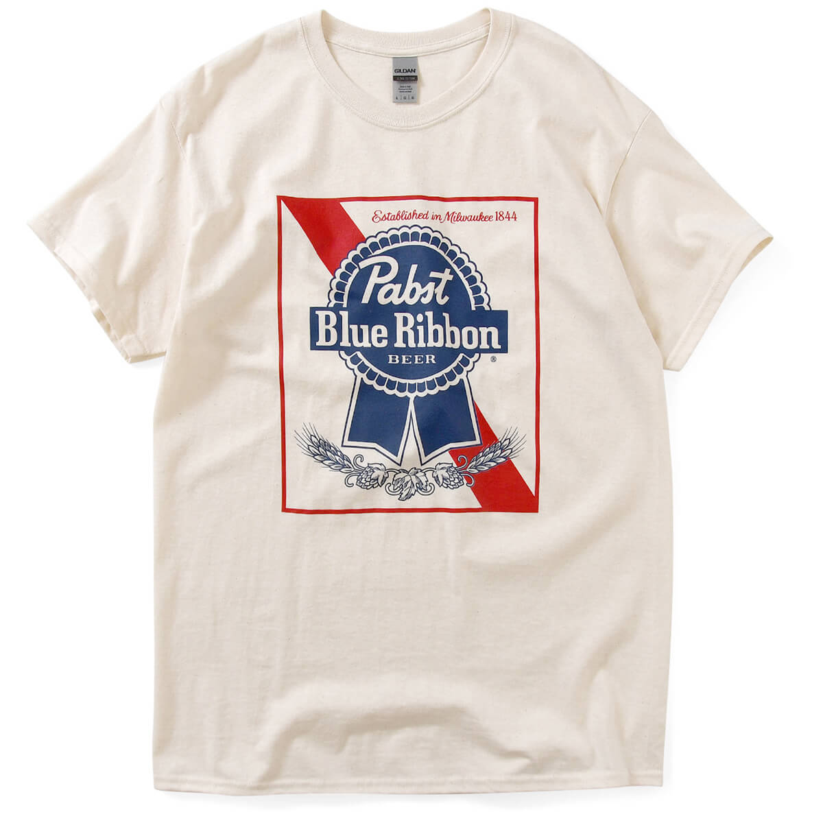 楽天市場】PABST BLUE RIBBON パブストブルーリボン ビール 半袖 Tシャツ メンズ ストリート ロゴ 公式 オフィシャルグッズ  ブランド WHITE ホワイト 白 PABST BLUE RIBBON LOGO TEE : ラファイエット楽天市場店