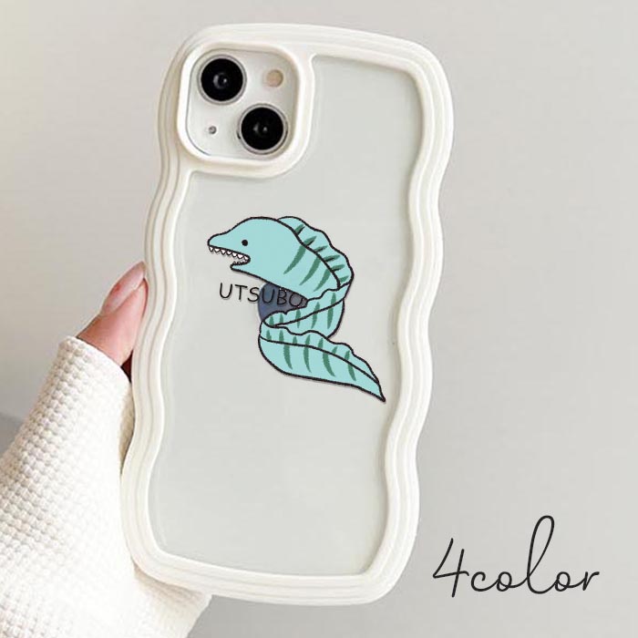楽天市場】うねうね クリアiphoneケース スマホケース うねうね