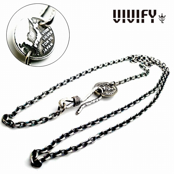 【VIVIFY 正規店】VIVIFY ビビファイ ネックレス チェーン コインVIVIFY Coin Clasp Chain/2.8mm 受注生産