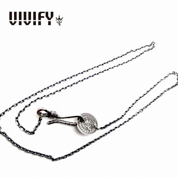 【送料無料】【VIVIFY 正規店】VIVIFY ビビファイ ネックレス チェーン コインVIVIFY Coin Clasp Chain/2.0mm/4C 受注生産