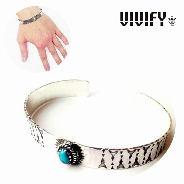 正規店 バングル バングル シルバー ヴィヴィファイ Vivify ネイティブアメリカンturquoise Vivify Vivify ビビファイ バングル ビビファイ バングル ターコイズ Bangle 東京電波塔 カラーコーン 受注生産 Bless ブレス