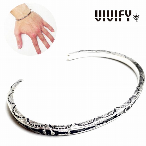 【VIVIFY 正規店】VIVIFY ビビファイ バングル シルバー ブレスレットArrow Bangle/電波塔、雨(恵み)受注生産|BLESS(ブレス)