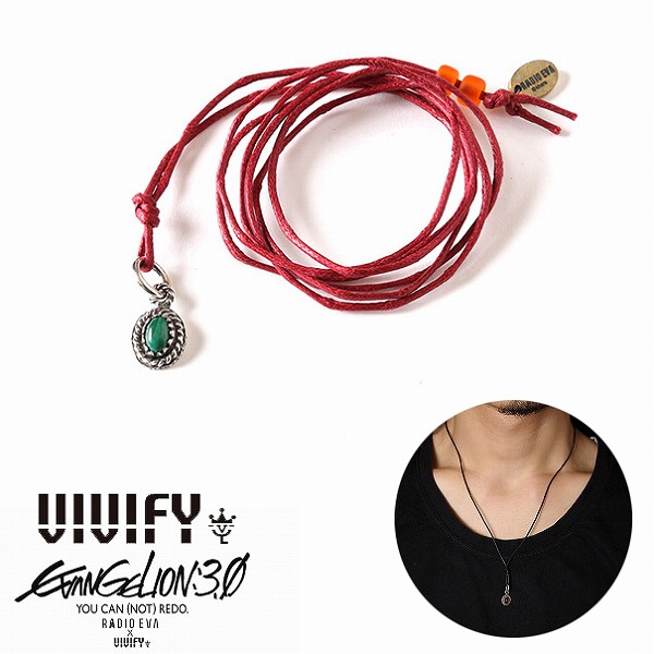 【貨物輸送無料】【VIVIFY 定め事店】VIVIFY ビビファイ 首飾り エヴァ EVA Old Native Style Stone Setting Top 受注生み出すこと/アスカ