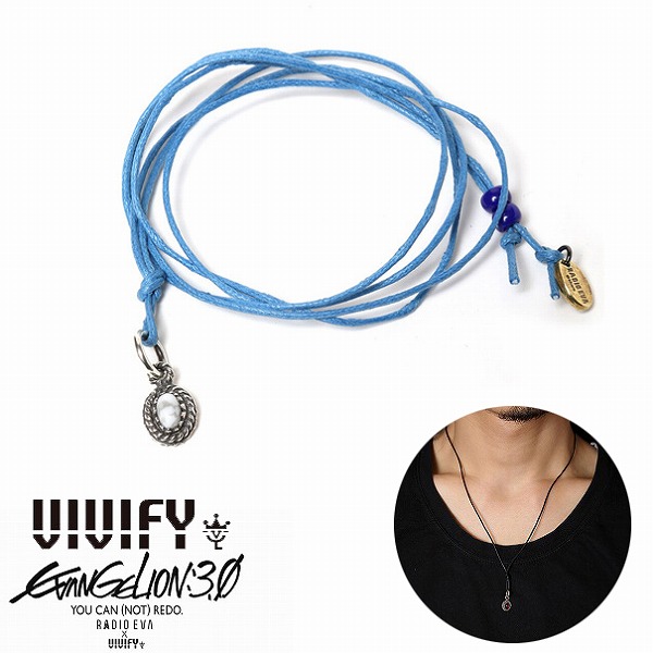 【送料無料】【VIVIFY 正規店】VIVIFY ビビファイ ネックレス エヴァ EVA Old Native Style Stone Setting Top 受注生産/シンジ