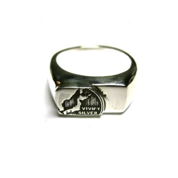【VIVIFY 正規店】VIVIFY ビビファイ リング 指輪 シルバー Cut Coin Ring3