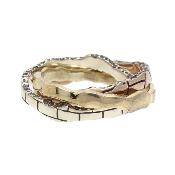 【VIVIFY 正規店】VIVIFY ビビファイ リング 指輪 シルバー 3Motif Triple Ring