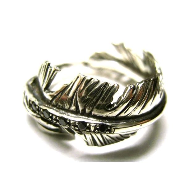 【VIVIFY 正規店】VIVIFY ビビファイ リング 指輪 シルバー CROW FEATHER RING｜BLESS（ブレス）