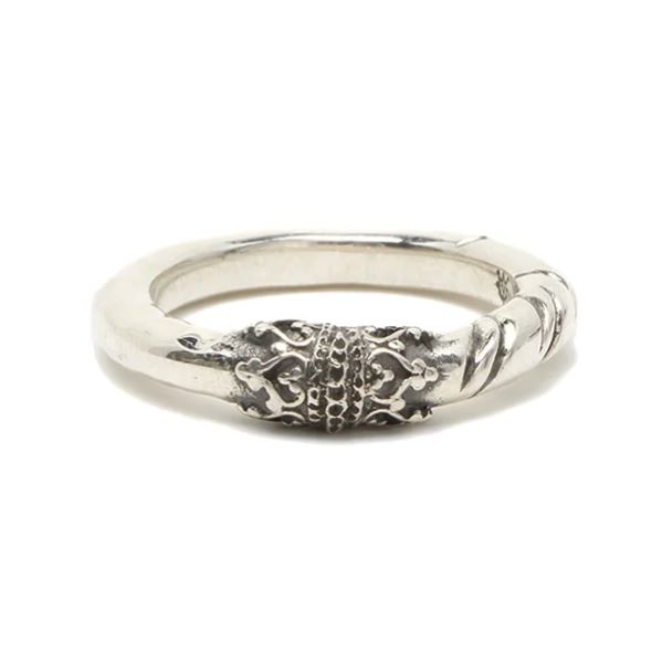 【VIVIFY 置き目店】VIVIFY ビビファイ 輪っか 指環 しろがね色 Decorate Ring