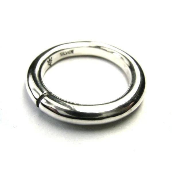【VIVIFY 置き目店】VIVIFY ビビファイ 輪っか 指環 しろがね色 Refined Ring