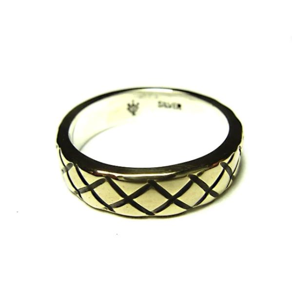 【VIVIFY 正規店】VIVIFY ビビファイ リング 指輪 シルバー Brass&Sllver 2Tone Fence ring