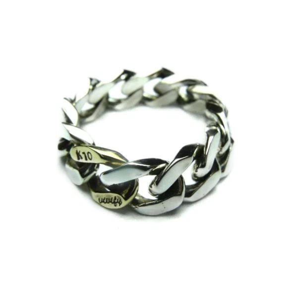 【VIVIFY 正規店】VIVIFY ビビファイ リング 指輪 シルバー Cavalry Chain Ring　w/gold