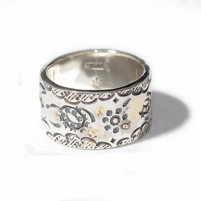 【VIVIFY 正規店】VIVIFY ビビファイ リング シルバー Paisley FlatRing w/gold|BLESS(ブレス) 【VIVIFY 正規店】VIVIFY ビビファイ リング シルバー Paisley FlatRing w/gold|BLESS(ブレス)