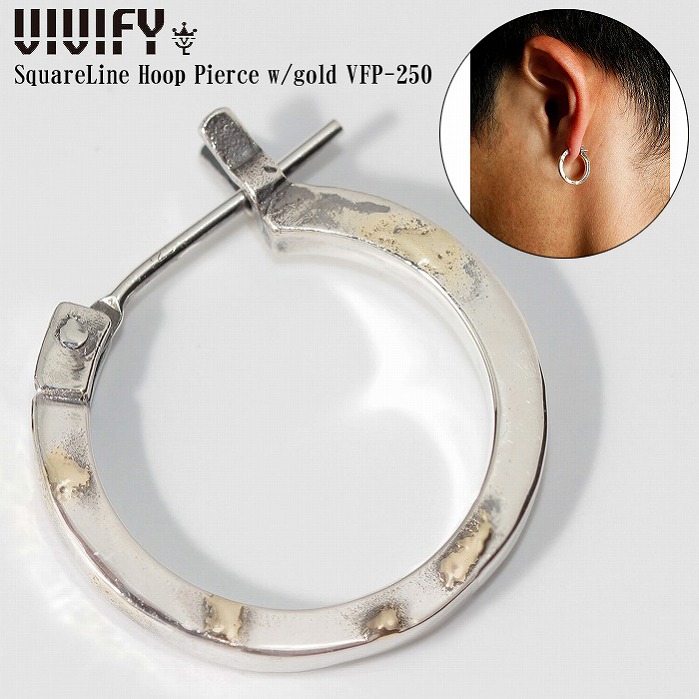 楽天市場】【VIVIFY 正規店】VIVIFY ビビファイ ピアス フープ 18K