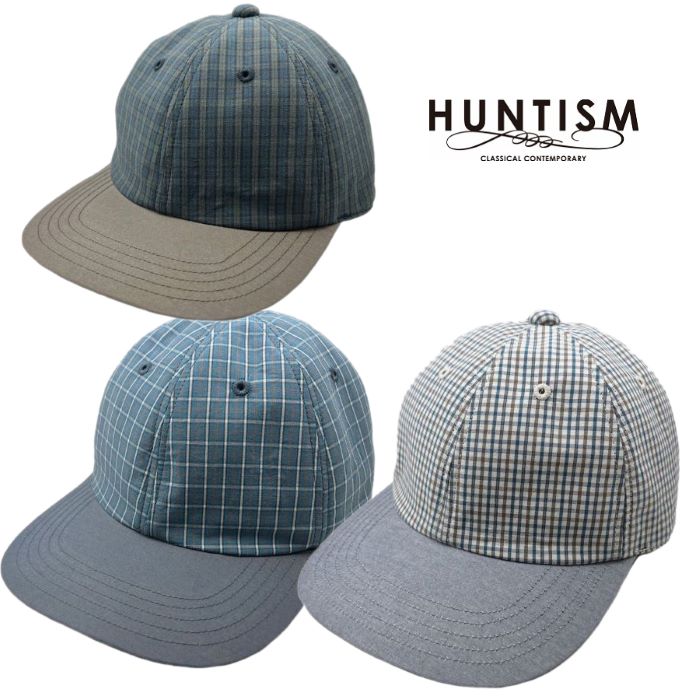 楽天市場】HUNTISM ハンティズム Graph Check Shade Camp Cap グラフ