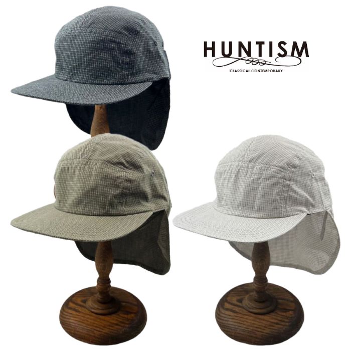 楽天市場】HUNTISM ハンティズム Graph Check Shade Camp Cap