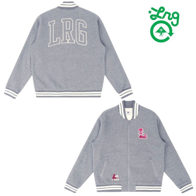 【当日発送】【LRG 正規店】LRG エルアールジー ジャケット スウェット VARSITY FLEECE BOMBER|BLESS(ブレス)