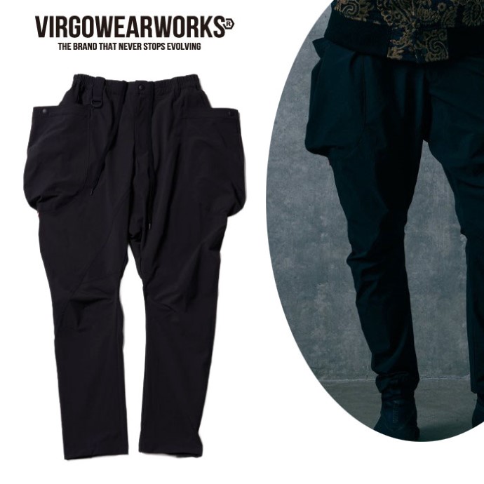 【尖んがり10倍/此れから取って置く7月6日(月)18:00まで】VIRGOwearworks ヴァルゴウェアワークス VIRGO ヴァルゴ 定め事店 9月発売 GRAPPING RIDE CARGO PANTS