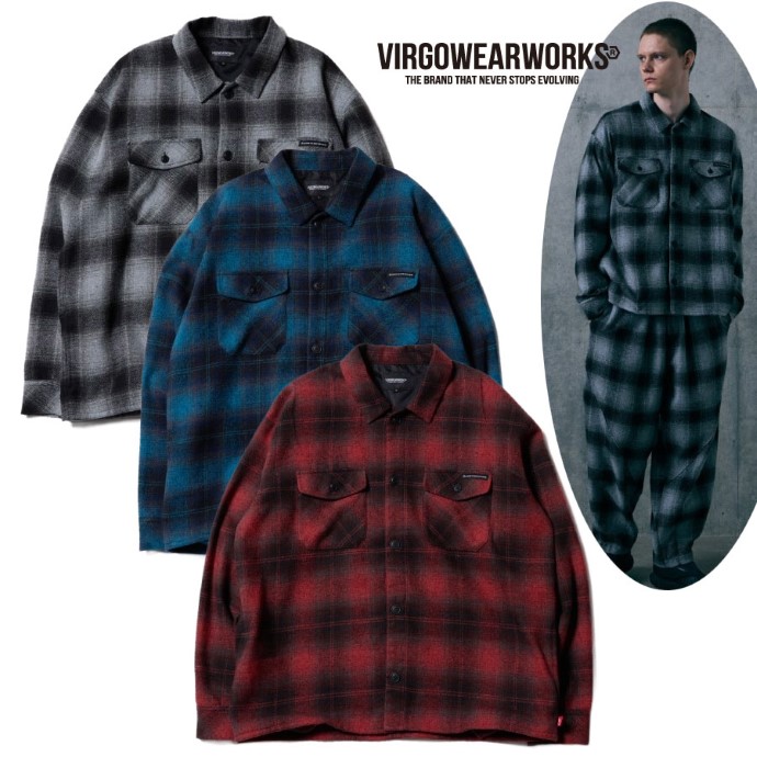 【尖んがり10倍/此れから取って置く7月6日(月)18:00まで】VIRGOwearworks ヴァルゴウェアワークス VIRGO ヴァルゴ 定め事店 10月発売 ESSENTIAL CPO SHIRT