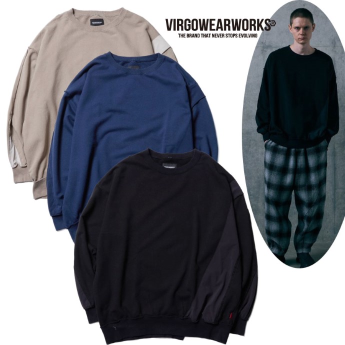 【尖んがり10倍/此れから取って置く7月6日(月)18:00まで】VIRGOwearworks ヴァルゴウェアワークス VIRGO ヴァルゴ 定め事店 10月発売 CURVEFORM SWEAT