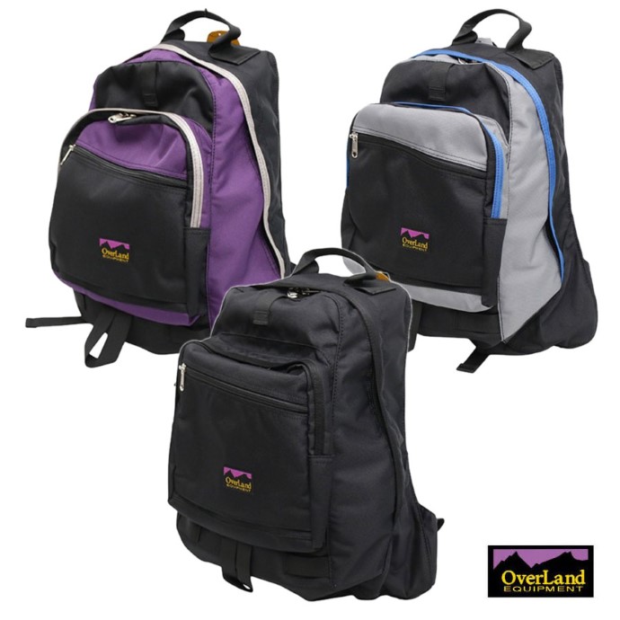 【OverLand EQUIPMENT 置き目店】OverLand EQUIPMENT オーバーランドイクイップメント 御徒面子 うしろ側容器に並べる 背嚢 BACK PACK