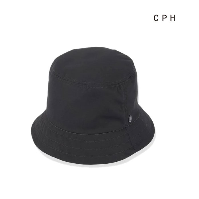 【貨物輸送無料/当日送りとどける】【CPH 置き目店】CPH シーピーエイチ C-PLUS HEAD WEARS 井戸釣瓶かぶり笠 分かりやすい 第一義的 かぶり笠 30-55 BUCKET HAT STANDARD BLACK