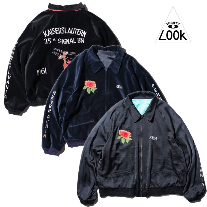 【THRIFTY LOOK 正規店】THRIFTY LOOK スリフティールック リバーシブル SOUVENIR GERMANY BLOUSONSOUVENIR GERMANY BLOUSON 20,592円