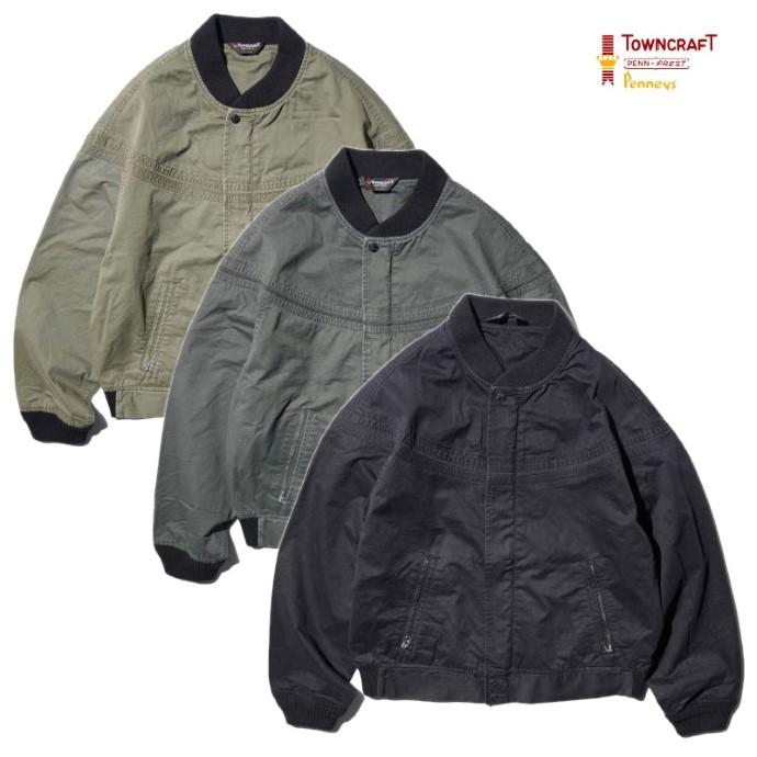 【TOWNCRAFT 正規店】TOWNCRAFT タウンクラフト ダービージャケット ピグメントダイ PIGMENT DYE DERBY JACKET｜BLESS（ブレス）