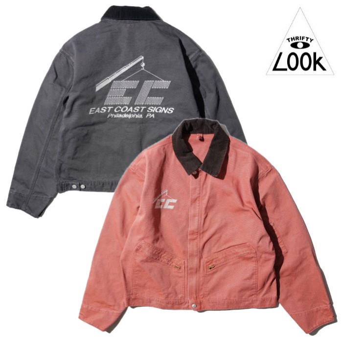 【THRIFTY LOOK 正規店】THRIFTY LOOK スリフティールック ジャケット ワークジャケット CROPPED ENGINEER JACKET