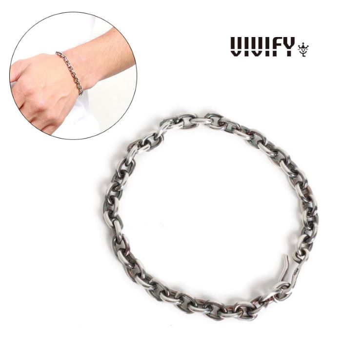 【VIVIFY 正規店】VIVIFY ビビファイ ブレスレット シルバー チェーン One Make Fook Chain Bracelet