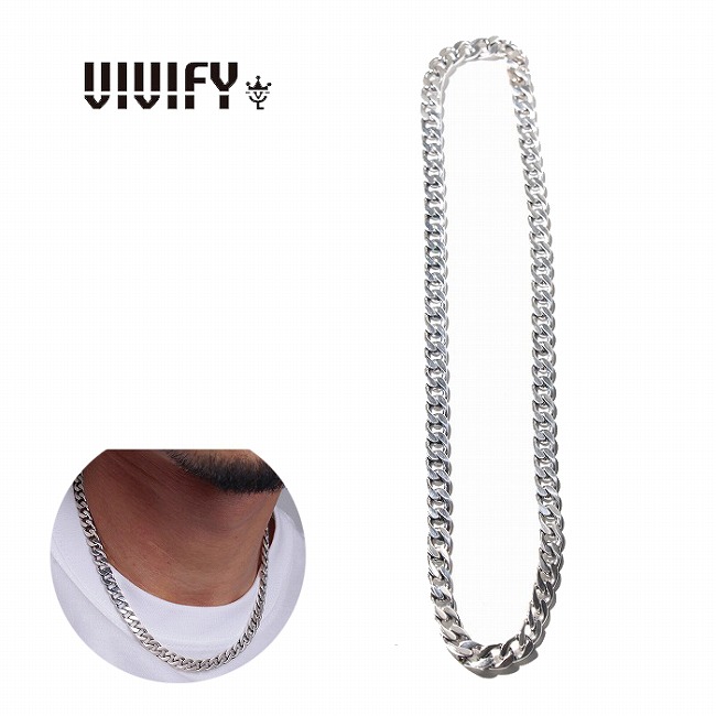 【VIVIFY 正規店】VIVIFY ビビファイ ネックレス シルバー キヘイチェーン Seamless CavalryChainNecklace｜BLESS（ブレス）