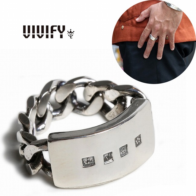 お試し価格！】 VIVIFY ビビファイ リング 指輪 シルバー Hallmarks ID Ring Plain www.tsujide.co.jp