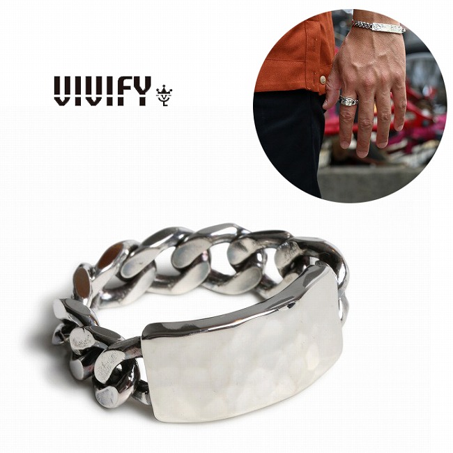 【VIVIFY 正規店】VIVIFY ビビファイ リング 指輪 シルバー Back Hallmarks ID Ring/ Mirror Finish