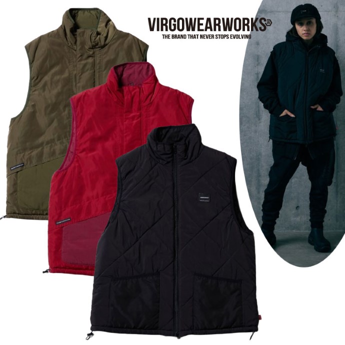 【尖んがり10倍/先んずる取っておく7月6日(月)18:00まで】VIRGOwearworks ヴァルゴウェアワークス VIRGO ヴァルゴ 置き目店 10月発売 MILVERSE VEST