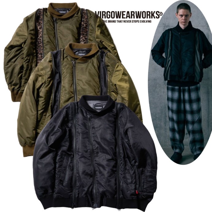 【尖んがり10倍/先んずる取っておく7月6日(月)18:00まで】VIRGOwearworks ヴァルゴウェアワークス VIRGO ヴァルゴ 置き目店 10月発売 ZIPHORM VA-1