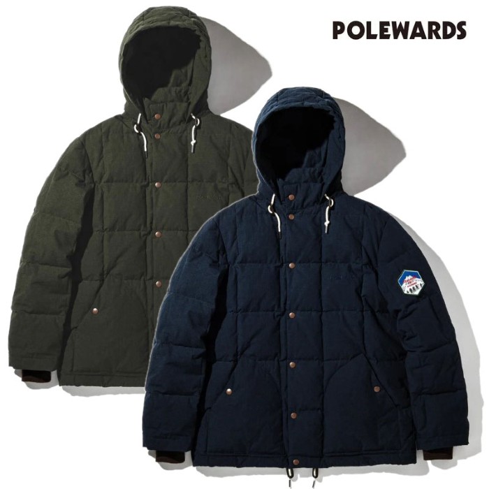楽天市場】【POLEWARDS】ポールワーズ POLARIS 3 DOWN JACKET BLK