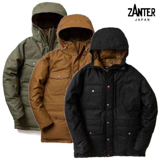 【ZANTER JAPAN 正規店】【海外別注モデル】ザンター ダウン ZANTER JAPAN ザンタージャパン ダウンジャケット 南極観測隊 メンズ ZANTER JAPAN 6726 ANTARCTIC EX PARKA アンタークティック EX パーカー｜BLESS（ブレス）
