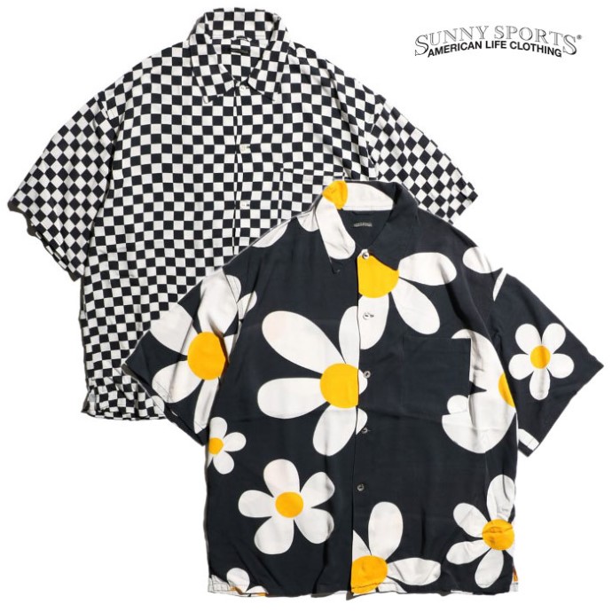 Sunny Sports  サニースポーツ　シャンブレーシャツ 墨 Sunny Sports 【サニースポーツ】 半袖シャンブレーシャツ 墨