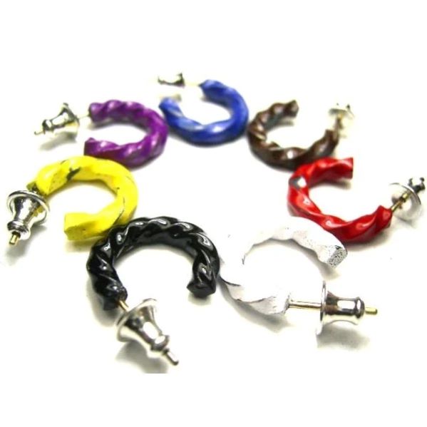 【VIVIFY 正規店】VIVIFY ビビファイ ピアス シルバー Color Spiral Pierce