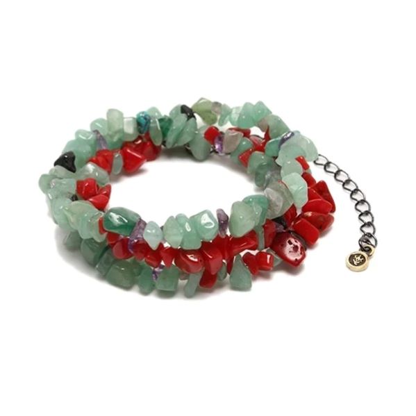 【VIVIFY 正規店】VIVIFY ビビファイ ネックレス ブレスレット Varied Pebble Beads Cord