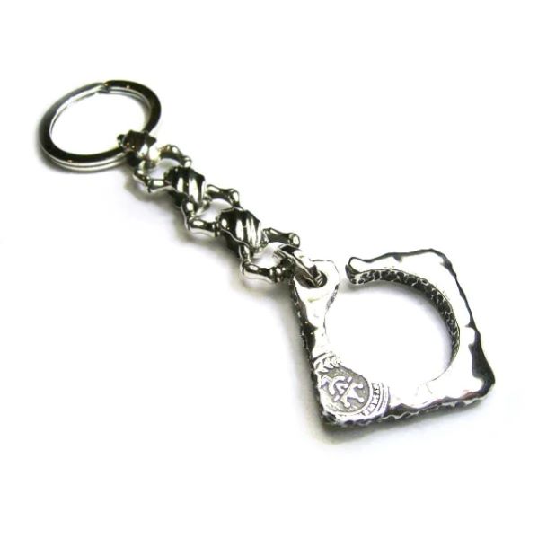 【VIVIFY 定め事店】VIVIFY ビビファイ しろがね色 Bamboo Parts Key Chain